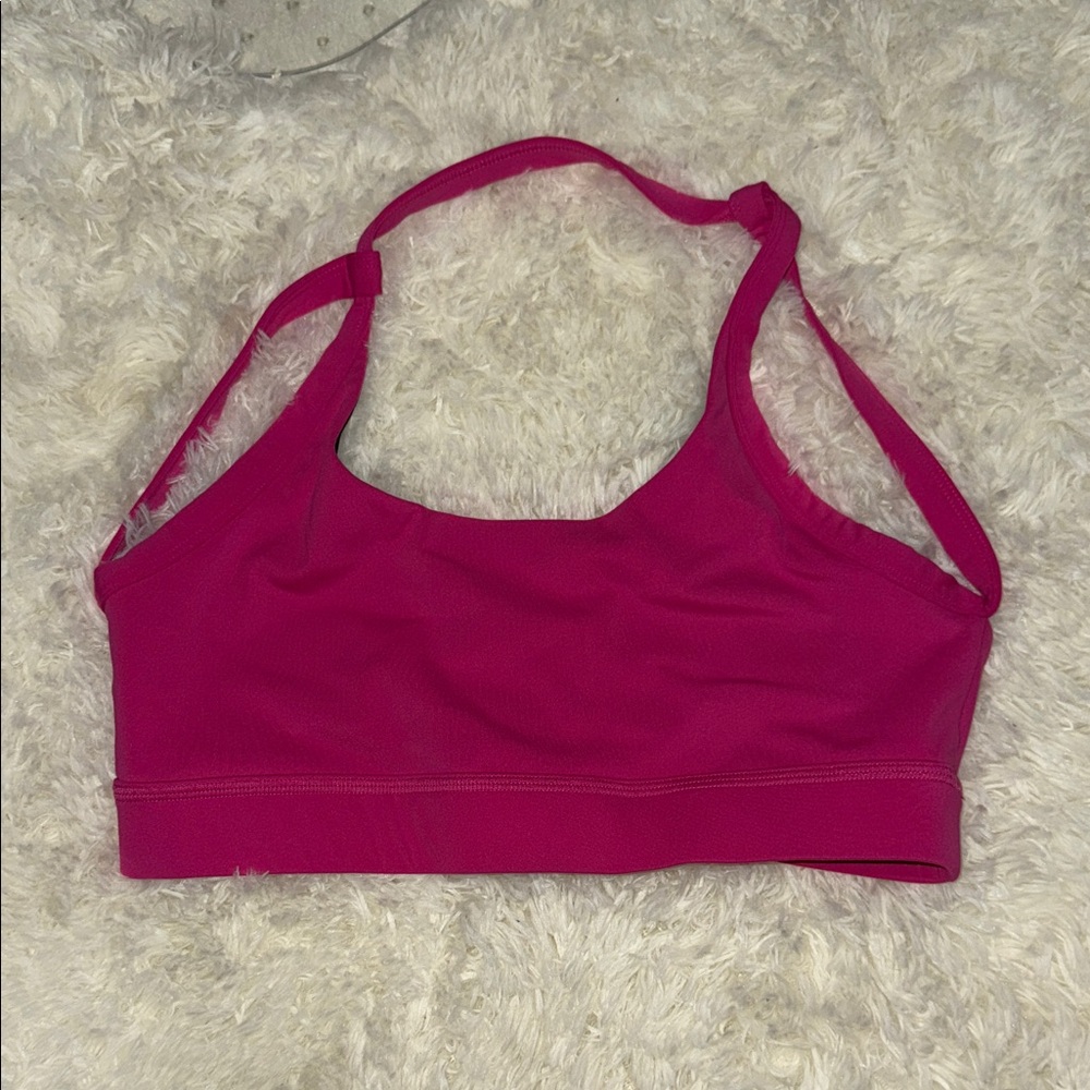 Women's Pink Sports Bra